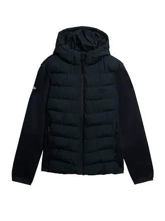 SUPERDRY | Cardigan À CAPUCHE | blau